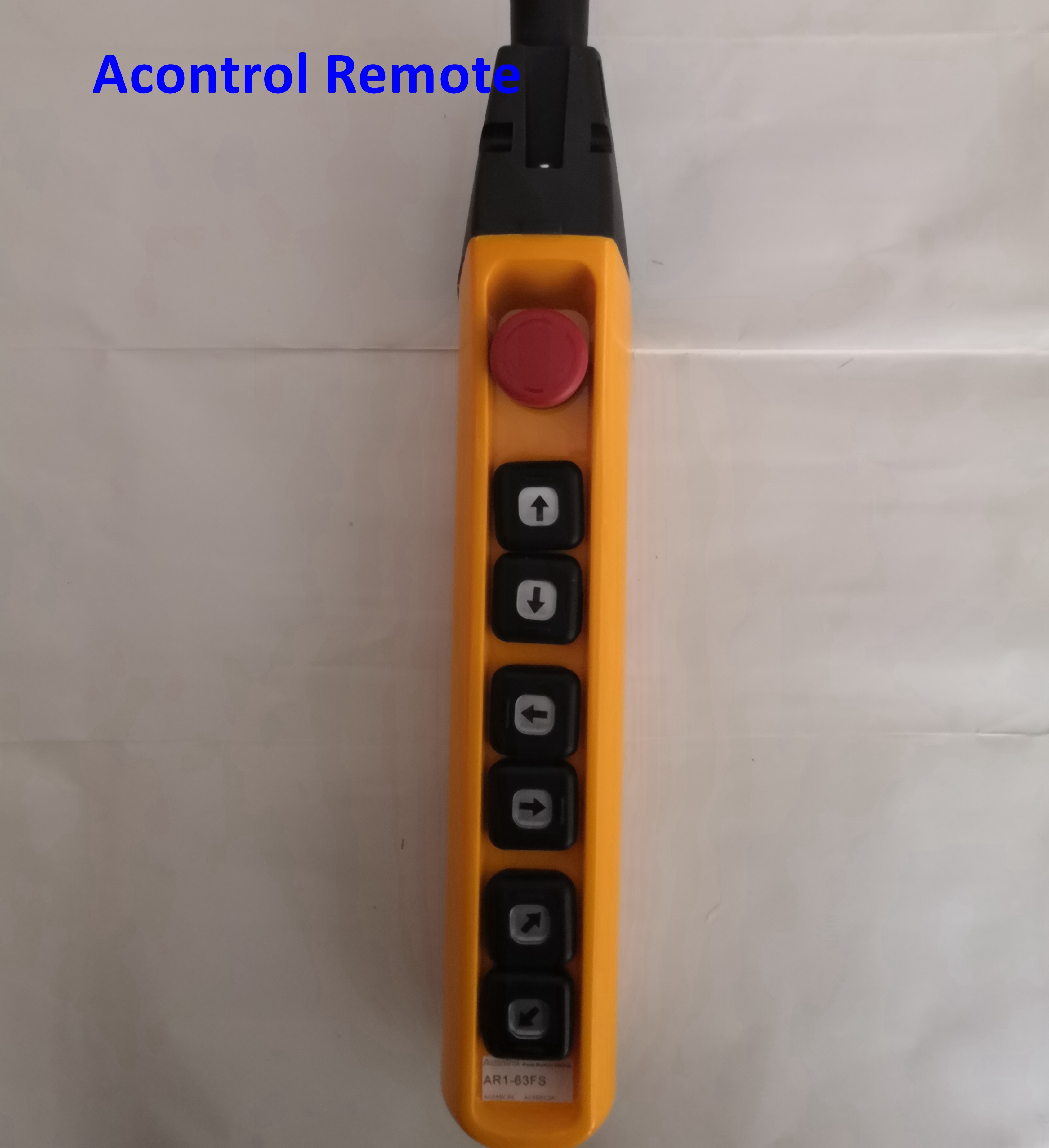 Chain Hoist Pendant Control